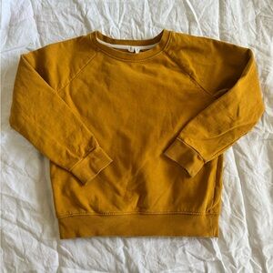 Kids Mustard Sweatshirt